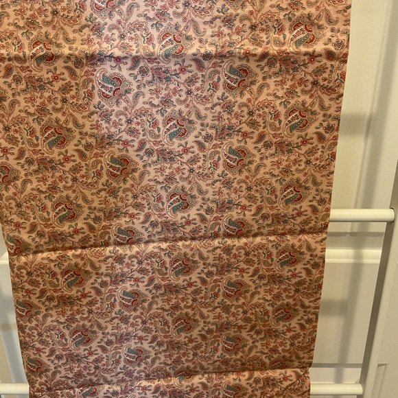 Joan Kessler Vintage Paisley Patterned Fabric 4 Yards - Picture 2 of 4
